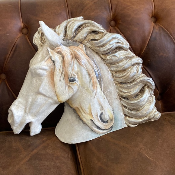 Horse head art